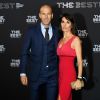 Zinédine et Véronique Zidane au FIFA Football Awards à Zurich le 9 janvier 2017.
