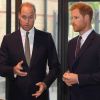Le prince William et le prince Harry visitaient le 5 septembre 2017 le comité de soutien aux victimes de l'incendie de la tour Grenfell, à Londres.