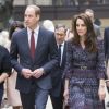 Le prince William et Kate Middleton lors de leur visite à Paris le 18 mars 2017.