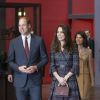 Le prince William et Kate Middleton lors de leur visite à Paris le 18 mars 2017.