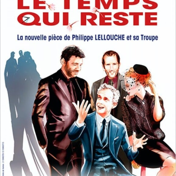 "Le Temps qui reste" la nouvelle pièce de et avec Philippe Lellouche et sa bande, Christian Vadim et David Brécourt. Noémie Elbaz est à l'affiche à la place de Vanessa Demouy. Au Théâtre de la Madeleine à partir du 3 octobre 2017.