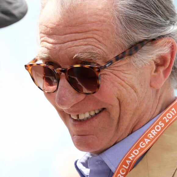 William Leymergie au village lors des internationaux de France de Roland Garros à Paris, le 9 juin 2017. © Dominique Jacovides - Cyril Moreau/ Bestimage