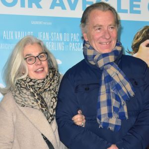 William Leymergie et sa femme Maryline - Avant-première du film "Le coeur en braille" au cinéma Gaumont Marignan à Paris le 4 décembre 2016. © Giancarlo Gorassini/Bestimage