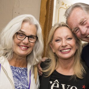 Exclusif - Véronique Sanson, William Leymergie et sa femme Maryline - Concert de Véronique Sanson "Dignes, Dingues, Donc..." lors du Festival de Ramatuelle, France, le 11 août 2017. © Cyril Bruneau/Festival de Ramatuelle/Bestimage