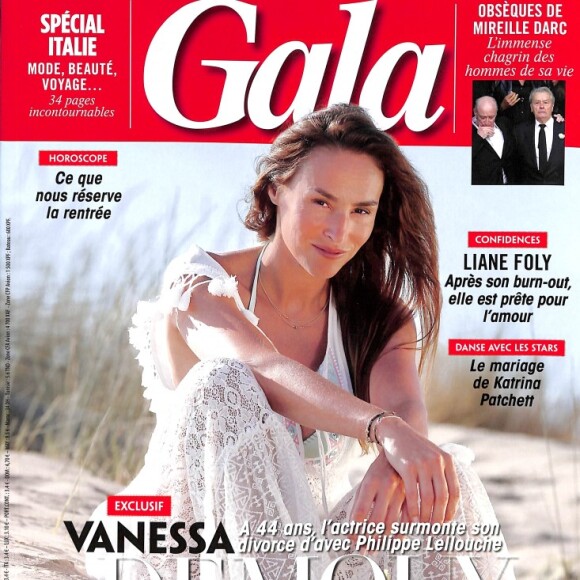 Couverture du magazine Gala en kiosques le 6 septembre 2017