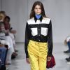 Kaia Gerber sur le podium du défilé Calvin Klein lors de la Fashion Week de New-York ce jeudi 7 septembre 2017. Photo Jonas Gustavsson/ABACAPRESS.COM