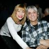 Exclusif - Annie Gautrat dit "Stone (Stone & Charden) et son mari Mario d'Alba lors de la soirée "Le tremplin des talents" à l'Artishow Cabaret de Paris, France, le 1er Mai 2017. © JLPPA/Bestimage