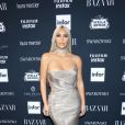 Kim Kardashian assiste à la soirée "Harper's Bazaar Icons by Carine Roitfeld" organisée au Plaza Hotel de New York, le 8 septembre 2017.