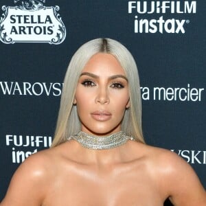 Kim Kardashian assiste à la soirée "Harper's Bazaar Icons by Carine Roitfeld" organisée au Plaza Hotel de New York, le 8 septembre 2017.