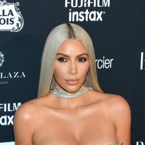 Kim Kardashian assiste à la soirée "Harper's Bazaar Icons by Carine Roitfeld" organisée au Plaza Hotel de New York, le 8 septembre 2017.