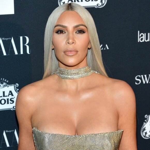 Kim Kardashian assiste à la soirée "Harper's Bazaar Icons by Carine Roitfeld" organisée au Plaza Hotel de New York, le 8 septembre 2017.