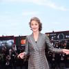 Charlotte Rampling arrive à la cérémonie de clôture du 74ème Festival International du Film de Venise (Mostra), le 9 septembre 2017.