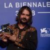 Warwick Thornton (prix spécial du jury pour "Sweet Country") au photocall des lauréats du 74ème Festival International du Film de Venise (Mostra), le 9 septembre 2017.