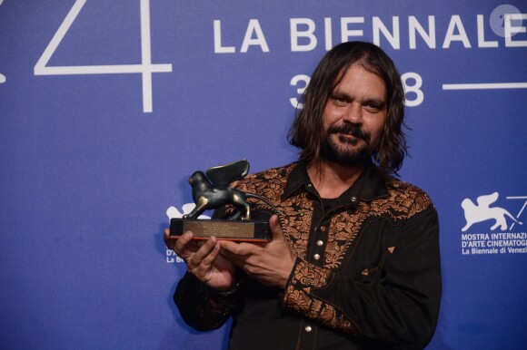 Warwick Thornton (prix spécial du jury pour "Sweet Country") au photocall des lauréats du 74ème Festival International du Film de Venise (Mostra), le 9 septembre 2017.