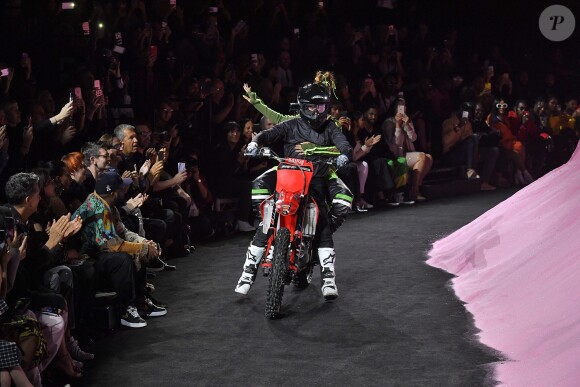 Rihanna lors du défilé Fenty Puma by Rihanna lors de la Fashion Week à New York, le 10 septembre 2017.
