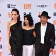 Angelina jolie, Loung Ung, et Rithy Panh à la première de "First They Killed My Father" au Toronto International Film Festival 2017 (TIFF), le 11 septembre 2017.