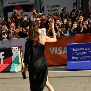 Angelina Jolie à la première de "First They Killed My Father" au Toronto International Film Festival 2017 (TIFF), le 11 septembre 2017.