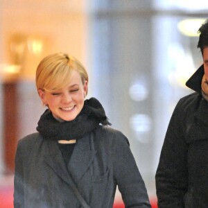 Carey Mulligan et Marcus Mumford à New York en janvier 2012