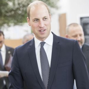 Le prince William, duc de Cambridge, en visite au "Mersey Care NHS Foundation Trust's Life Rooms" à Liverpool le 14 septembre 2017