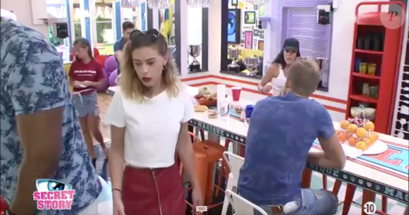 Gros clash entre Laura et Barbara dans "Secret Story 11", le 15 septembre 2017.