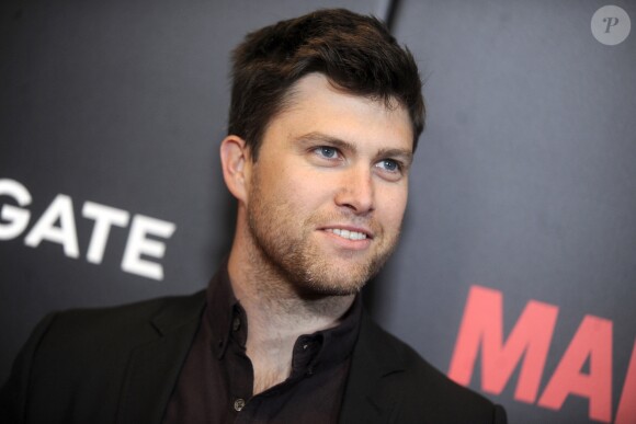 Colin Jost lors de la projection spéciale de la série télévisée "Mad Men" au musée d'art moderne à New York, le 22 mars 2015.