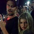 Josh Duhamel et Fergie sur une photo publiée sur Instagram le 19 juillet 2017