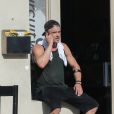 Exclusif - Josh Duhamel se rend à son cours de gym à Santa Monica, le 16 septembre 2017