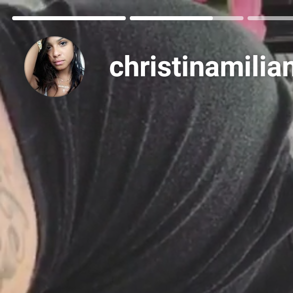 Christina Milian avec M. Pokora à Los Angeles le 25 septembre 2017 pour leur anniversaire. Ils sont nés le même jour.