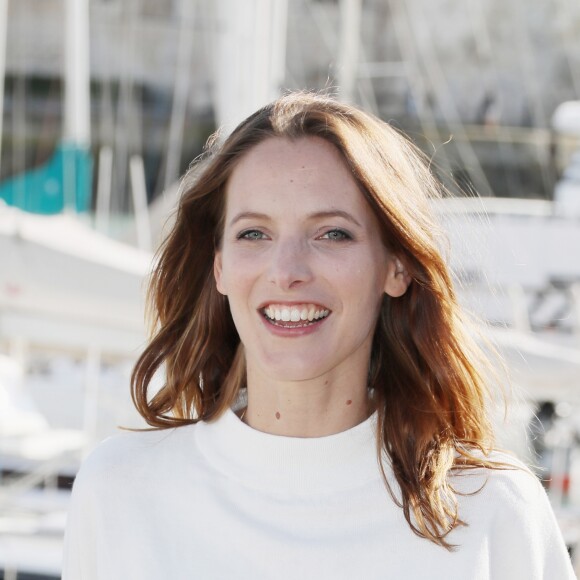 Elodie Varlet de la série CUT - Photocall lors du 19e Festival de la Fiction TV de La Rochelle. Septembre 2017.