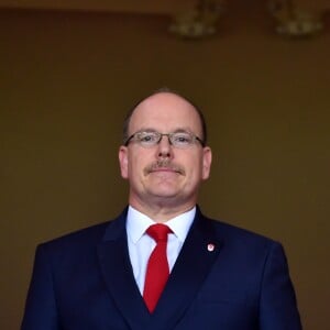 Le prince Albert II de Monaco lors du match de Ligue des Champions entre l'AS Monaco et FC Porto au Stade Louis II à Monaco, le 26 septembre 2017. © Bruno Bebert/Bestimage