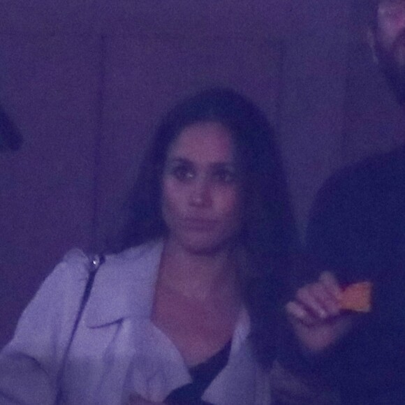 Meghan Markle dans les tribunes VIP lors de la cérémonie de clôture des Invictus Games à Toronto le 30 septembre 2017