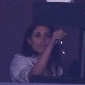 Meghan Markle dans les tribunes VIP lors de la cérémonie de clôture des Invictus Games à Toronto le 30 septembre 2017
