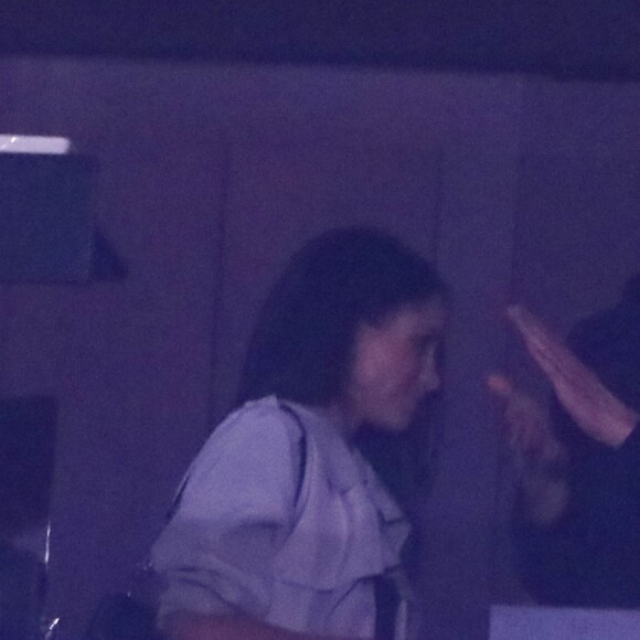 Meghan Markle dans les tribunes VIP lors de la cérémonie de clôture des Invictus Games à Toronto le 30 septembre 2017