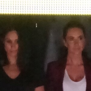 Meghan Markle assiste à la cérémonie de clôture des Invictus Games en compagnie de sa mère Doria Radland et de ses amis Jessica Mulroney et Markus Anderson à Toronto le 30 septembre 2017.