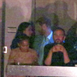Meghan Markle et le prince Harry à la cérémonie de clôture des Invictus Games à Toronto le 30 septembre 2017. Dans les tribunes, le couple était installé au côté de la mère de l'actrice, Doria Radland, et de leur ami Markus Anderson.