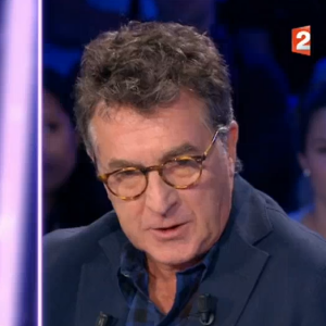 François Cluzet sur le plateau de l'émission "On n'est pas couché", diffusée le samedi 30 septembre 2017