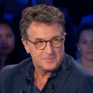 François Cluzet sur le plateau de l'émission "On n'est pas couché", diffusée le samedi 30 septembre 2017