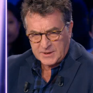 François Cluzet sur le plateau de l'émission "On n'est pas couché", diffusée le samedi 30 septembre 2017