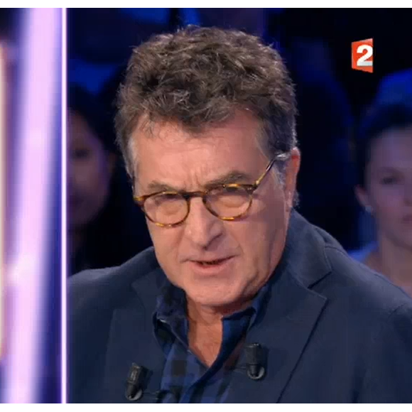 François Cluzet sur le plateau de l'émission "On n'est pas couché", diffusée le samedi 30 septembre 2017