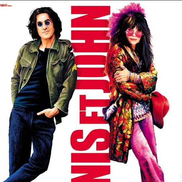 Affiche du film "Janis et John", avec François Cluzet et Marie Trintignant. Réalisé par Samuel Benchetrit et sorti en octobre 2003.