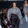 Cheryl Cole - Défilé de mode L'Oréal Paris sur l'avenue des Champs-Elysées lors de la fashion week à Paris, le 1er octobre 2017. © Cyril Moreau / Bestimage