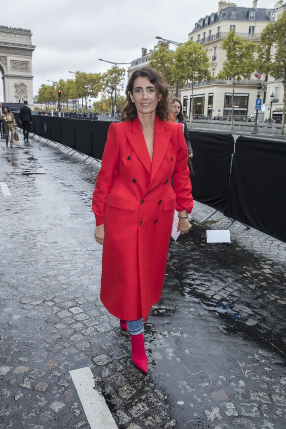Mademoiselle Agnès (Agnès Boulard) - People au défilé de mode L'Oréal Paris sur l'avenue des Champs-Elysées lors de la fashion week à Paris, le 1er octobre 2017. © Olivier Borde/Bestimage