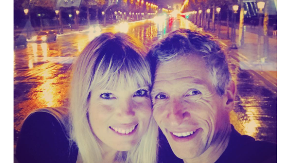 Nagui amoureux de Mélanie Page : Le couple tout sourire sur les Champs-Élysées