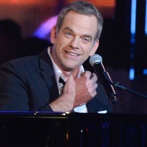 Le chanteur Garou (parrain du Télé­thon 2016) - 30ème édition du Téléthon 2016 (AFMTéléthon) à l'hippodrome de Longchamp à Paris, France, le 3 décembre 2016. © Coadic Guirec/Bestimage