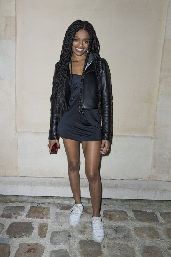 Selah Louise Marley (fille de Lauryn Hill et Rohan Marley) - Lancement de la montre Chanel "Code Coco" à l'Hôtel du Grand Veneur. Paris, France, le 3 octobre 2017. © Olivier Borde/Bestimage