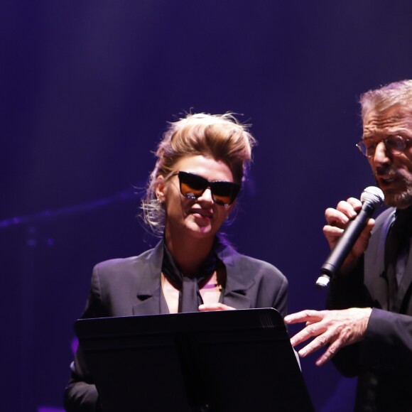 Exclusif - Lambert Wilson - Le concert des 50 ans des Demoiselles de Rochefort au Grand Rex à Paris le 30 septembre 2017. © Marc Ausset- Lacroix / Bestimage