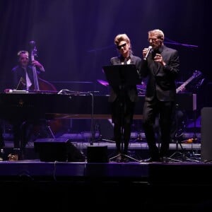 Exclusif - Michel Legrand et Lambert Wilson - Le concert des 50 ans des Demoiselles de Rochefort au Grand Rex à Paris le 30 septembre 2017. © Marc Ausset- Lacroix / Bestimage