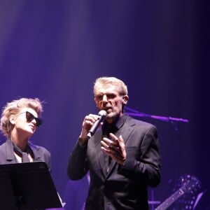 Exclusif - Michel Legrand et Lambert Wilson - Le concert des 50 ans des Demoiselles de Rochefort au Grand Rex à Paris le 30 septembre 2017. © Marc Ausset- Lacroix / Bestimage