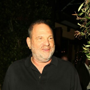 Harvey Weinstein est allé dîner avec Quentin Tarantino au restaurant AGO à West Hollywood, le 10 août 2017. © CPA/Bestimage