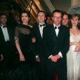 L'équipe du film Ridicule au Festival de Cannes 1996